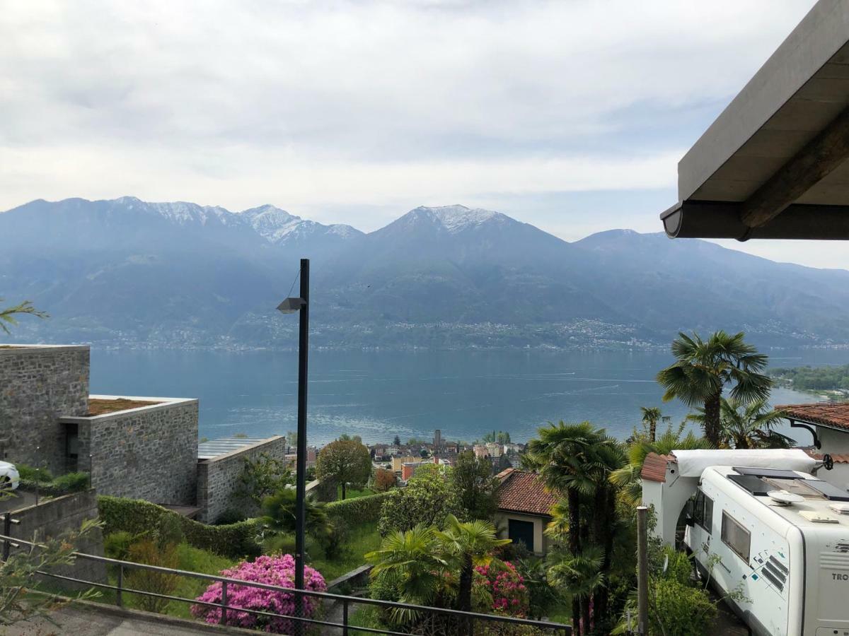 Casa Amira - Locarno Lejlighed Brione sopra Minusio Eksteriør billede