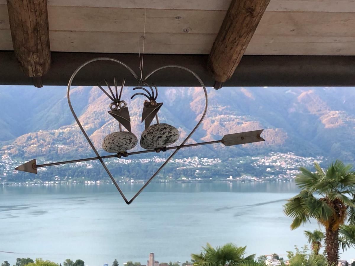 Casa Amira - Locarno Lejlighed Brione sopra Minusio Eksteriør billede